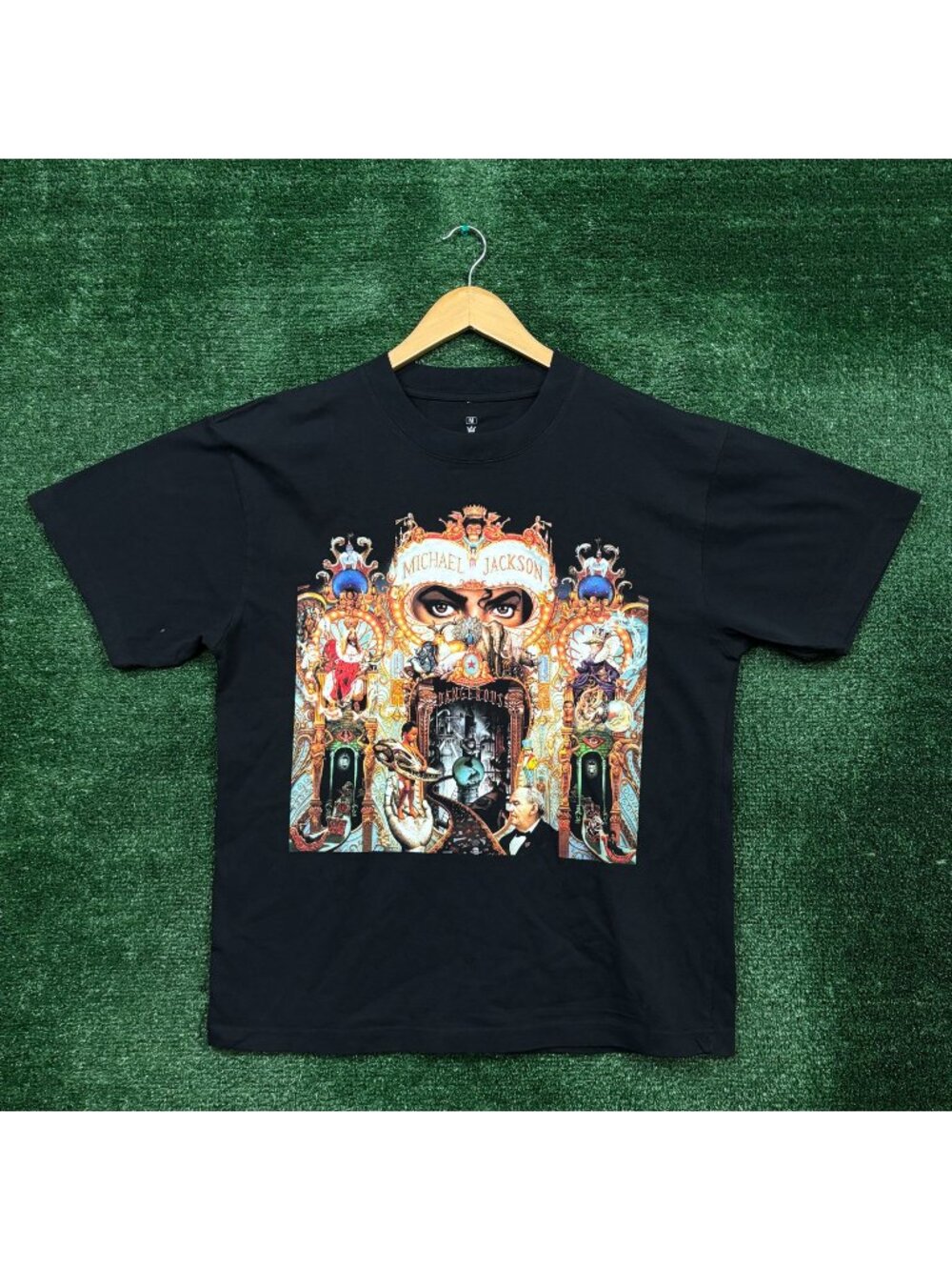 Michael Jackson Dangerous Album Cover T-Shirt Size Medium